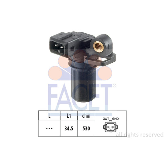Facet Pulse Sensor, flywheel to suit Ford, Hitachi