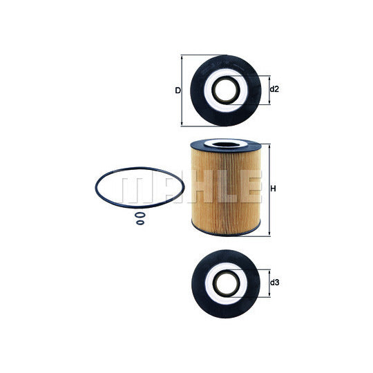 Knecht Oil filter to suit Man