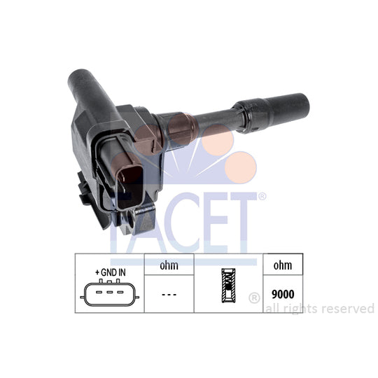 Facet Ignition coil to suit Hitachi, Suzuki