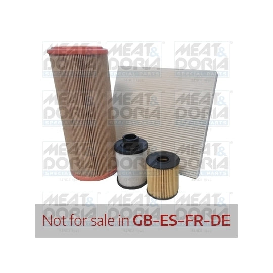 Meat & Doria Filter Set to suit Mitsubishi, Ford, BMW