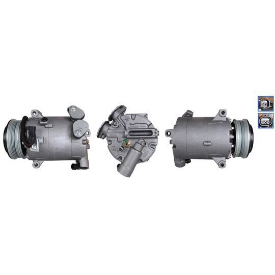 Lucas Compressor, air conditioning to suit Ford