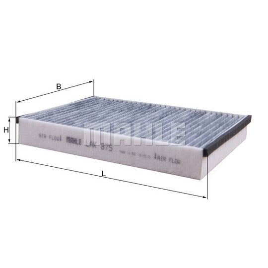 Mahle Filter, interior air to suit Ford, Volvo