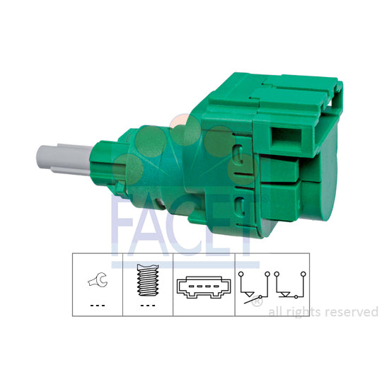 Facet Brake Light Switch to suit Ford, Audi, VW