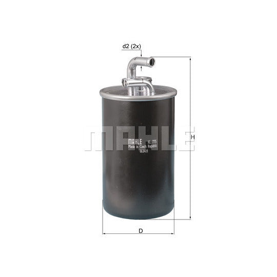 Mahle Fuel filter to suit Fiat, Chrysler, Jeep