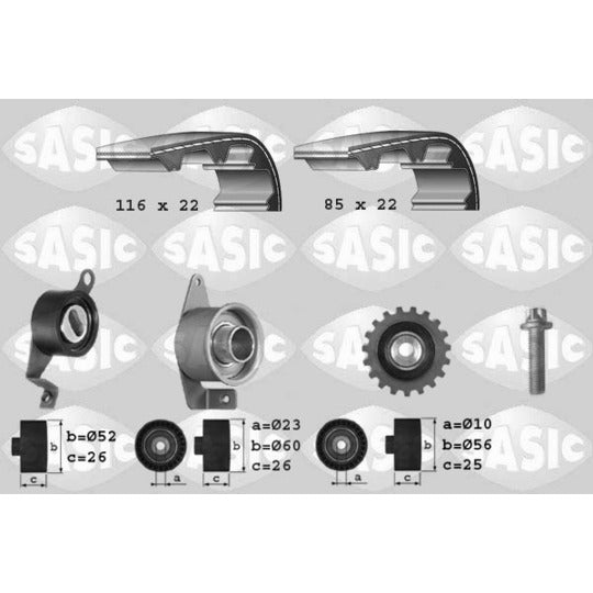 Sasic Timing Belt Set to suit Ford, Mazda