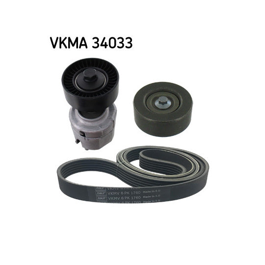 Skf V-Ribbed Belt Set to suit Ford, Mazda, Jaguar