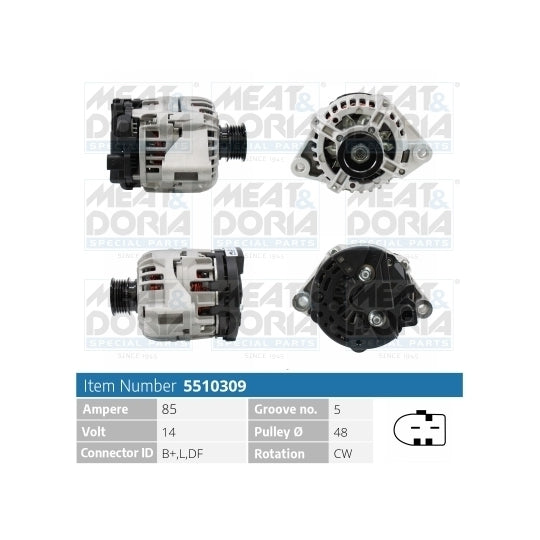 Meat & Doria Alternator to suit Mg, Rover