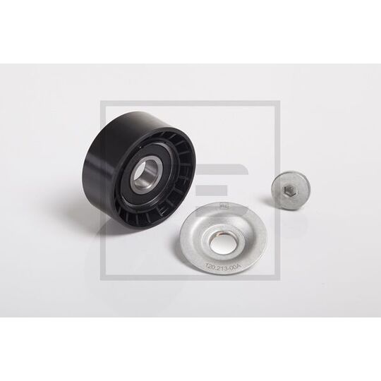 Pe Automotive Deflection/Guide Pulley, v-ribbed belt to suit Scania