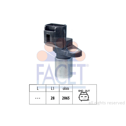 Facet Pulse Sensor, flywheel to suit Toyota, Hitachi, Lexus