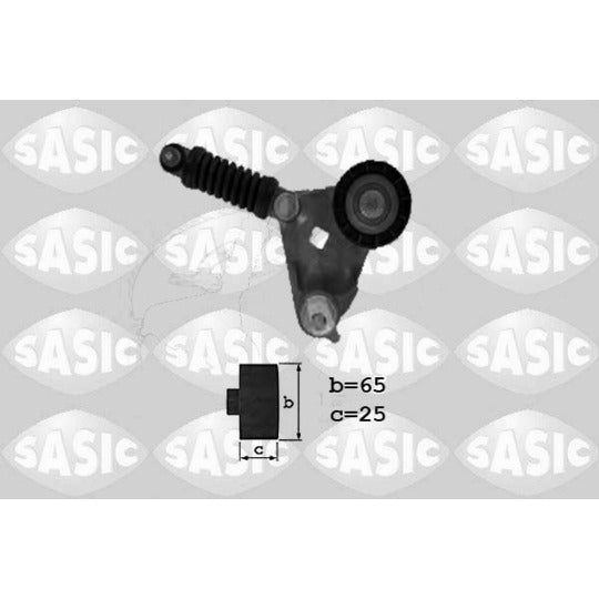 Sasic Belt Tensioner, v-ribbed belt to suit Ford