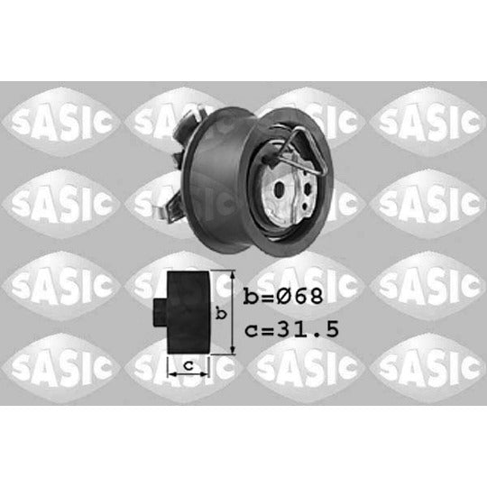 Sasic Tensioner Pulley, timing belt to suit Ford, Audi, VW