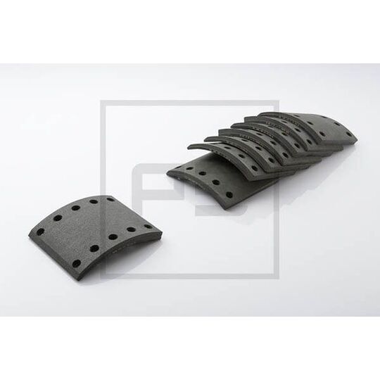 Pe Automotive 086.136-00A Brake Lining Kit, drum brake to suit Daf