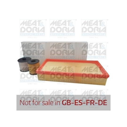Meat & Doria Filter Set to suit Mitsubishi, Ford, BMW