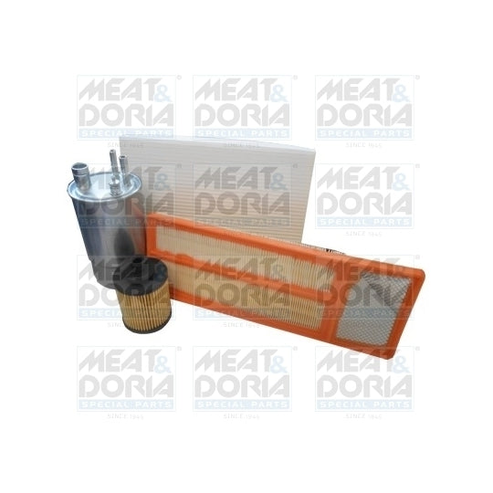Meat & Doria Filter Set to suit Ford, Peugeot, Citroën