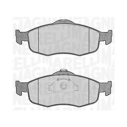 Magneti Marelli Brake Pad Set, disc brake to suit Ford
