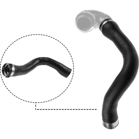 Gates Charger Air Hose to suit Chevrolet, Opel, Vauxhall