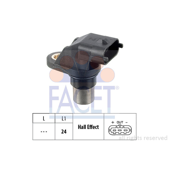 Facet RPM Sensor, engine management to suit Toyota, Ford, VW