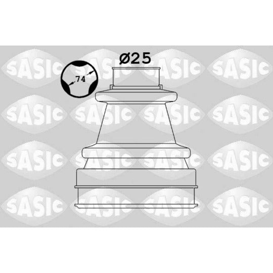 Sasic Bellow Set, drive shaft to suit Ford