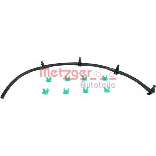 Metzger Hose, fuel overflow to suit Ford