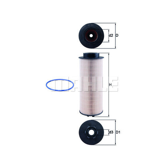 Knecht Fuel filter to suit Renault, Daf