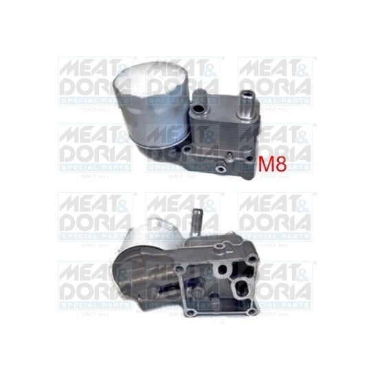 Meat & Doria Oil Cooler, engine oil to suit Ford