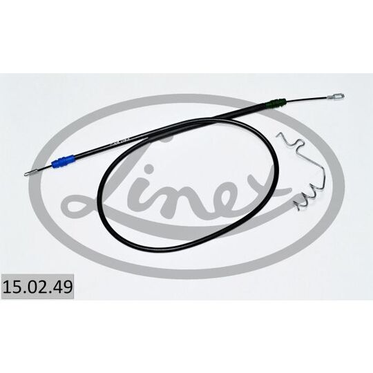 Linex Cable, parking brake to suit Ford