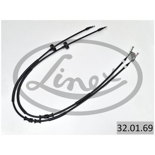 Linex Handbrake cable to suit Opel