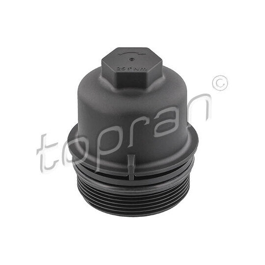 Topran Cap, oil filter housing to suit BMW