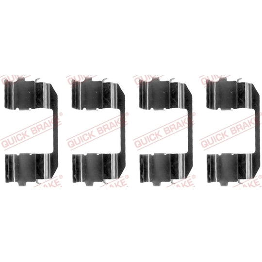 Quick Brake Brake pad fitting set