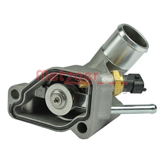 Metzger Thermostat, coolant to suit Opel