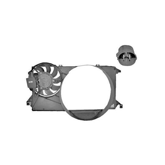 Van Wezel Fan, radiator to suit Ford
