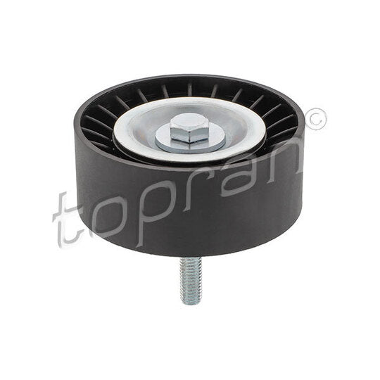 Topran Deflection/Guide Pulley, v-ribbed belt to suit Ford, Bugatti