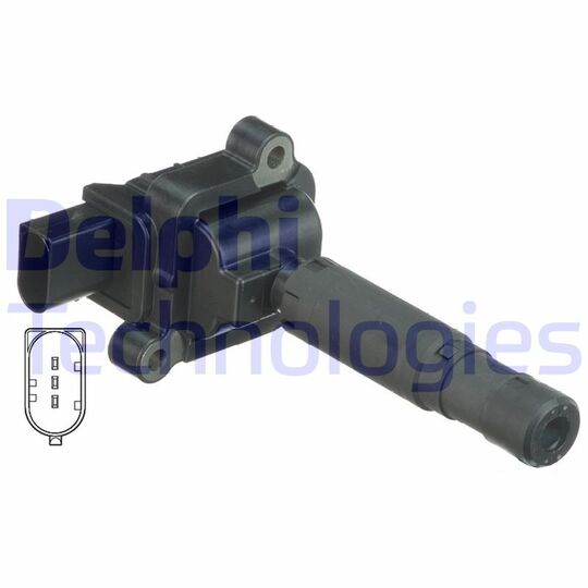 Delphi Ignition coil to suit Mercedes-Benz