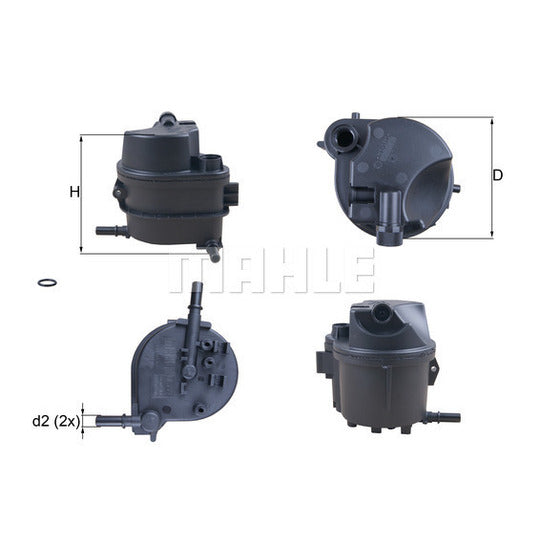 Knecht Fuel filter to suit Toyota, Ford, Peugeot