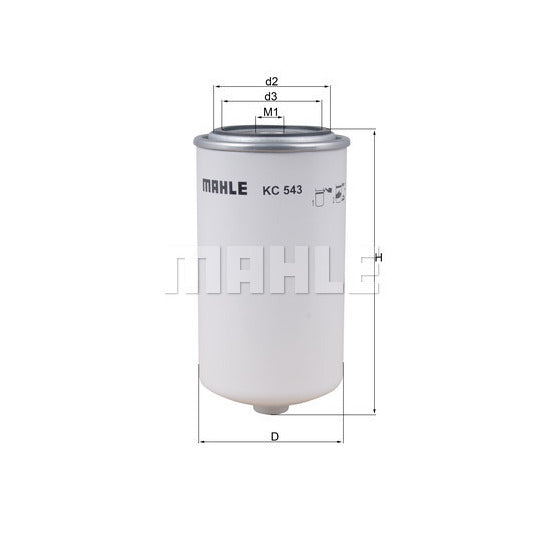 Knecht Fuel filter to suit Leyland, Daf