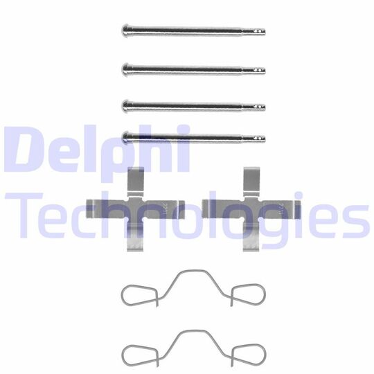 Delphi Accessory Kit, disc brake pad to suit VW