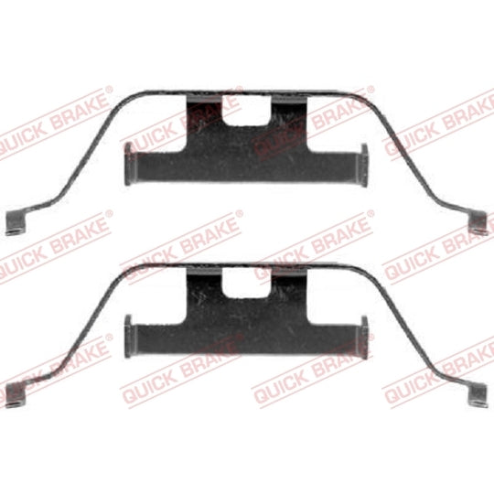 Quick Brake Brake pad fitting set