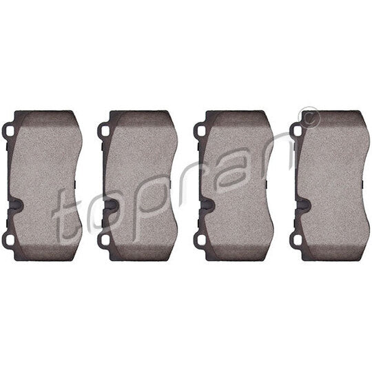 Topran Brake Pad Set, disc brake to suit Mercedes-Benz