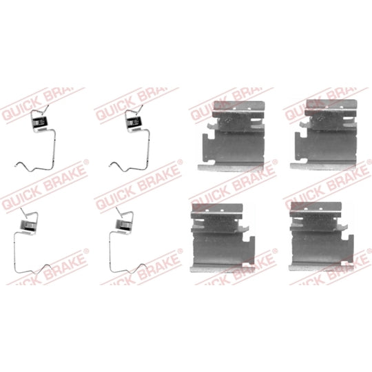 Quick Brake Brake pad fitting set