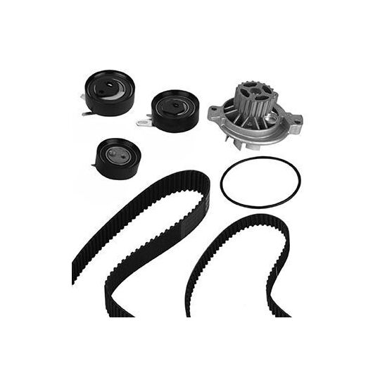 Graf Water Pump & Timing Belt Set to suit Audi, VW, Volvo