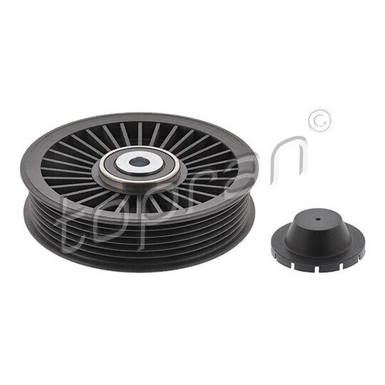 Topran Deflection/Guide Pulley, v-ribbed belt to suit Mercedes-Benz, Opel, Vauxhall