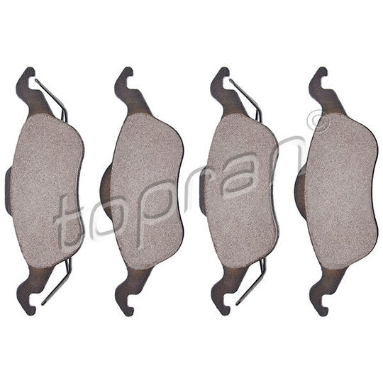 Topran Brake Pad Set, disc brake to suit Ford
