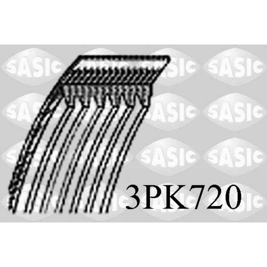 Sasic V-Ribbed Belt to suit Fiat