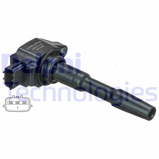 Delphi Ignition coil to suit Mercedes-Benz, Nissan, Renault