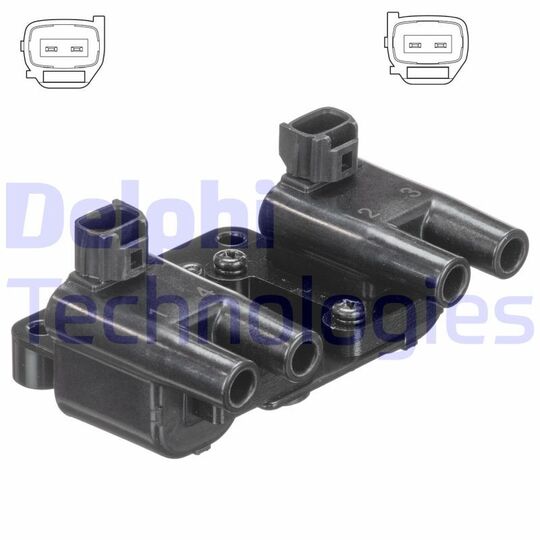 Delphi Ignition coil to suit Chevrolet, Daewoo