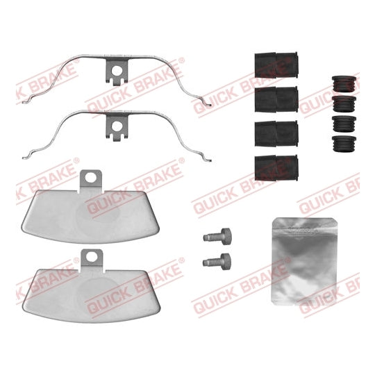 Quick Brake Accessory Kit, disc brake pad