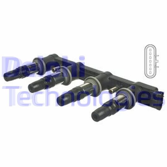Delphi Ignition coil to suit Chevrolet