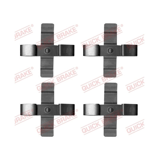 Quick Brake Accessory Kit, disc brake pad