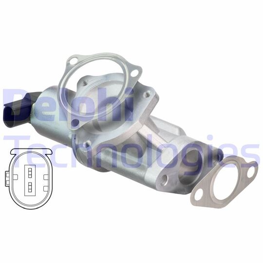 Delphi EGR Valve to suit Hyundai, Kia, Hitachi