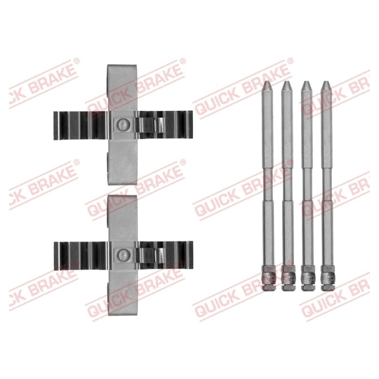 Quick Brake Brake pad fitting set